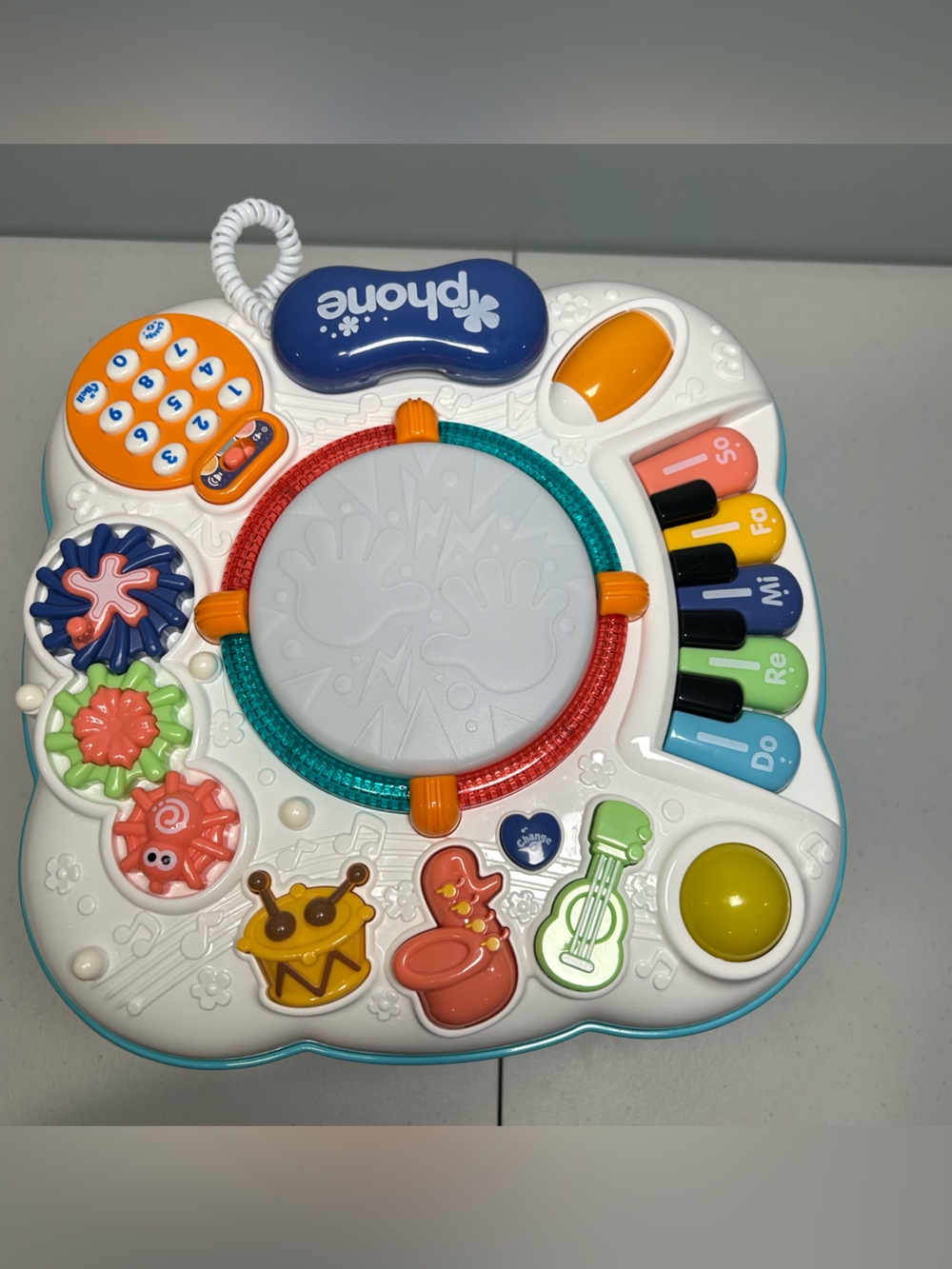 Lights & Sounds Baby Interactive Learning Activity Table - Picture 7 of 11